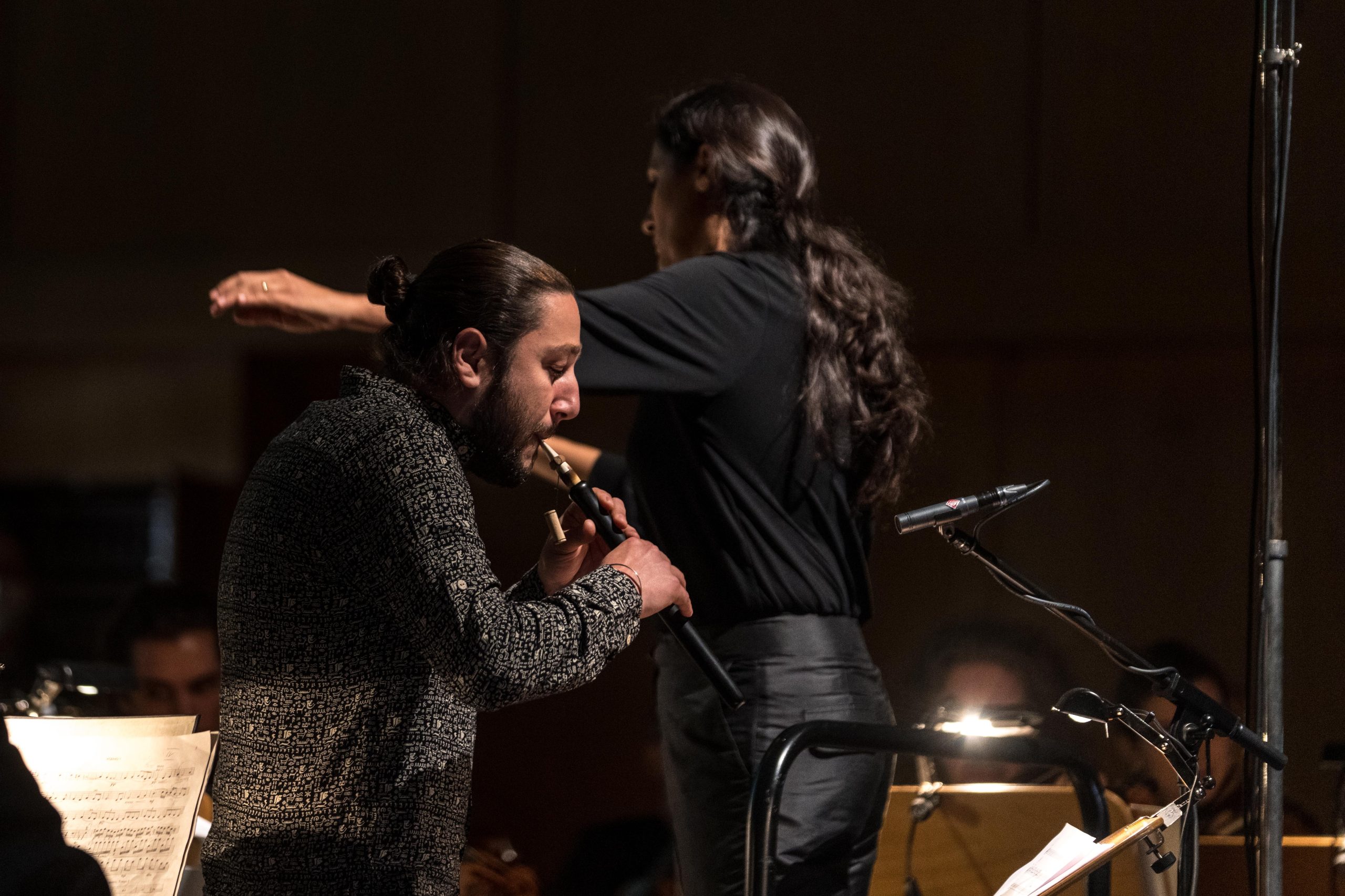 Mahir plays with orchester